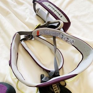 Women’s Climbing Set SMALL harness Size 7 shoe